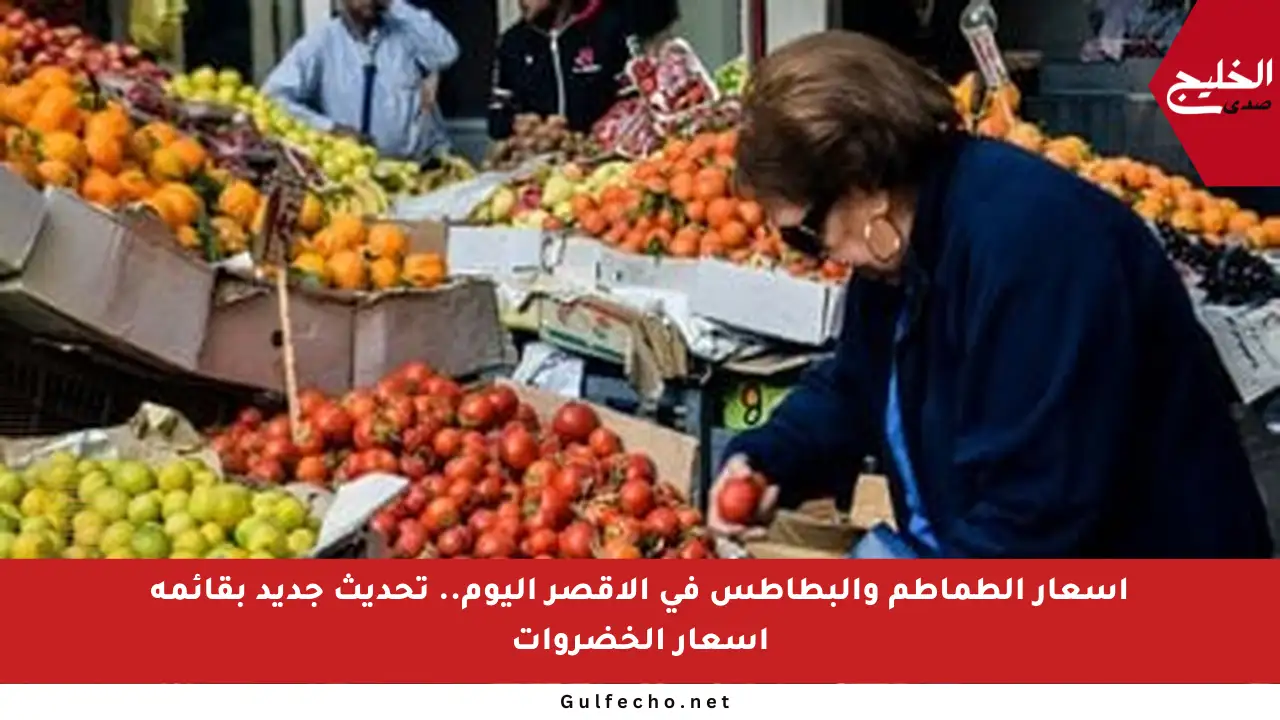 أسعار الطماطم والبطاطس في الأقصر اليوم.. تحديث جديد بقائمة أسعار الخضروات